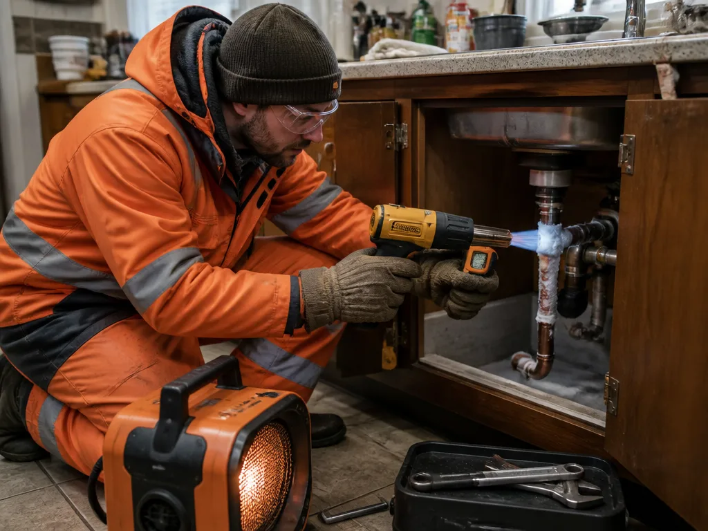 Frozen Pipe Repair
