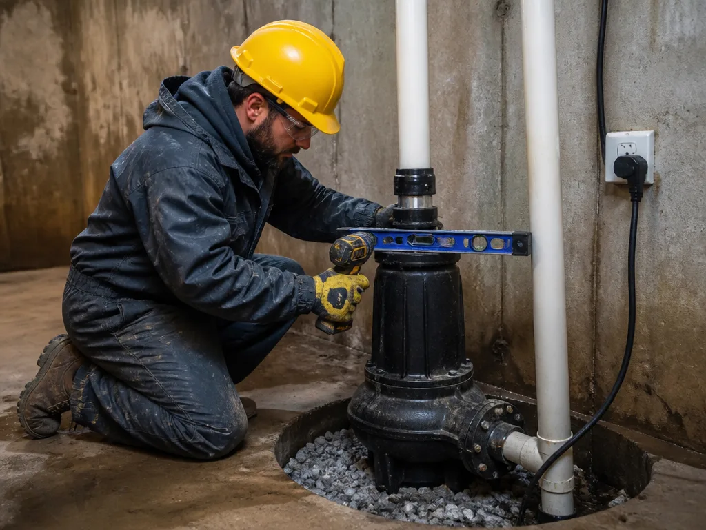 Sump Pump Installation